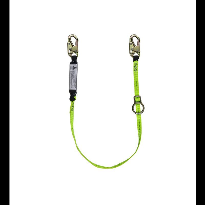 Werner Upgear 6 Ft Decoil Tieback Single Leg Lanyard