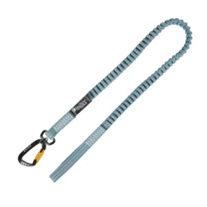 15 lb Premium Tool Tether with Choke-on Web Loop and Aluminum Swivel Carabiner, 1/pk