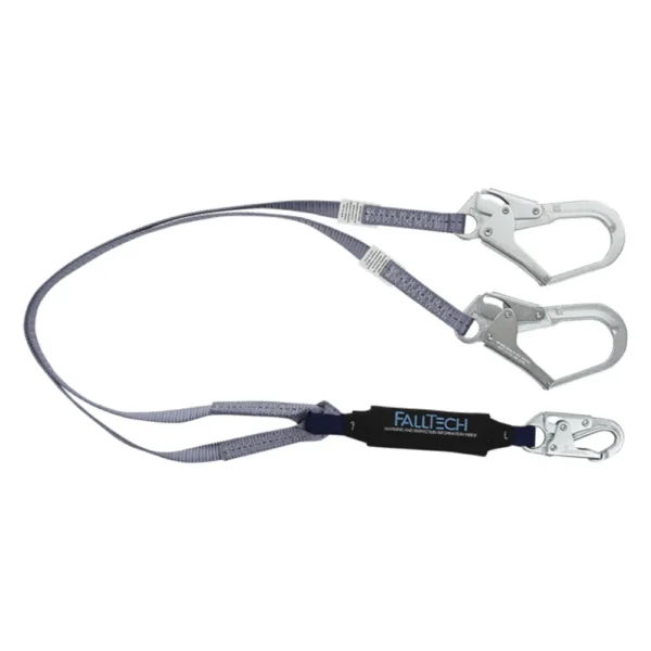 3′ Soft Pack FT Basic® Energy Absorbing Lanyard, Single-leg with Steel Snap Hooks