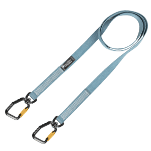 FallTech 40lb Premium Tool Tether with Non-stretch Web and Dual Swivel Aluminum Carabiners 78in 1/pk