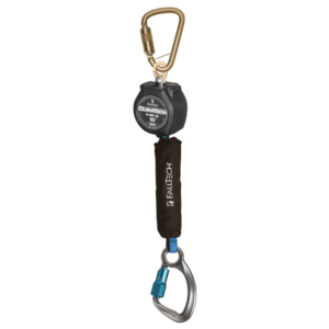 6' Mini Personal SRL with Aluminum Carabiner, Includes Steel Dorsal Connecting Carabiner