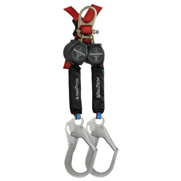 6' Mini Personal SRL with Steel Rebar Hooks, Includes Triple-Lock Steel Dorsal Connector