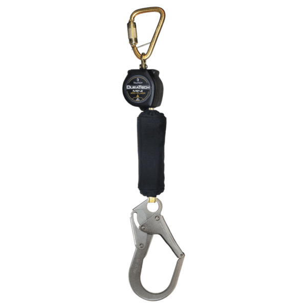 6' Arc Flash Mini Personal SRL with Steel Rebar Hook, Includes Steel Dorsal Connecting Carabiner