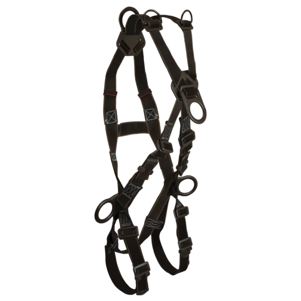 FallTech Arc Flash Nylon 4D Cross-over Climbing Full Body Harness UniFit