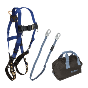 Harness and Lanyard 3-pc Kit Including Medium Storage Bag (7016, 8259, 5006MP)