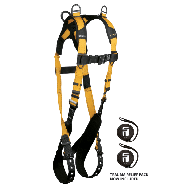 Journeyman Flex® Aluminum 3d Retrieval Non-belted Full Body Harness 