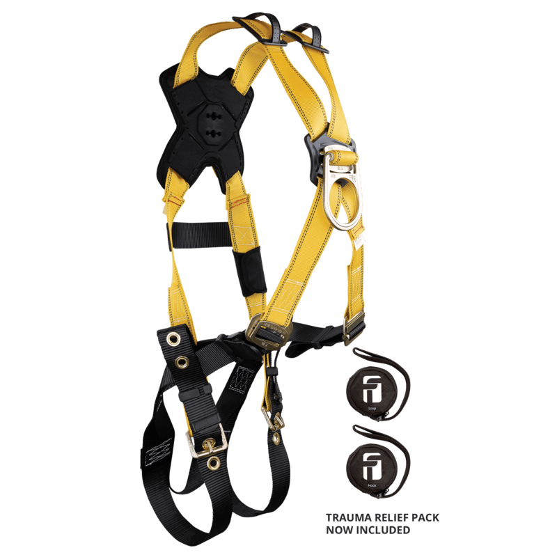 Journeyman Flex® Steel 2D Cross-over Climbing Full Body Harness - First ...