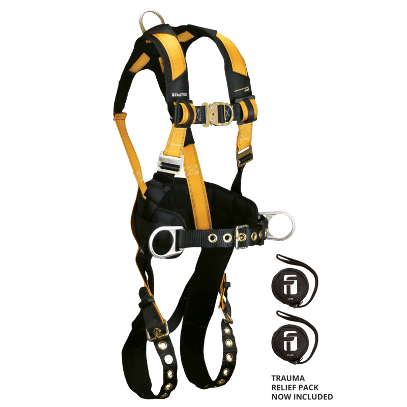 Journeyman Flex® Steel 4D Construction Climbing Full Body Harness ...