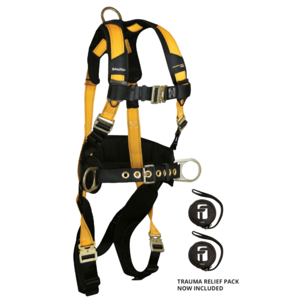 Journeyman Flex® Steel 3D Construction Belted Full QC Body Harness