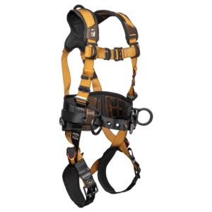 Advanced ComforTech® Gel 3D Construction Belted Full Body Harness with Tongue Buckle Leg Adjustment