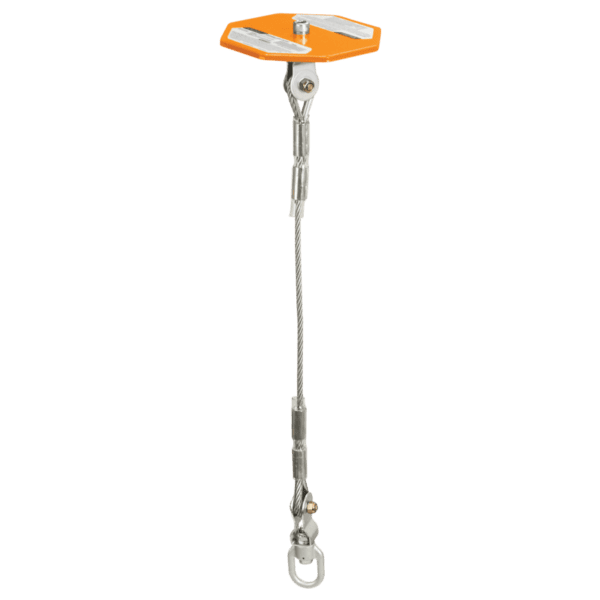 FallTech 6ft Suspended Cable Anchor for Drop-through Installation ...