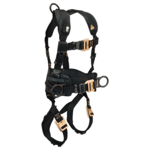 Arc Flash Nomex® 3D Construction Belted Full Body Harness, Quick Connect Adjustments