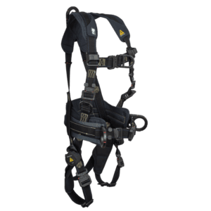 Arc Flash Nomex® 4D Construction Climbing Full Body Harness, Overmolded Quick Connect Adjustments
