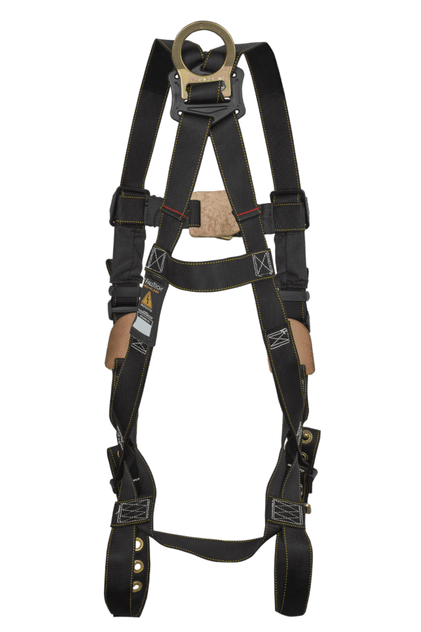 Arc Flash Nylon 2D Climbing Non-belted Full Body Harness with Tongue Buckle Legs - Image 2