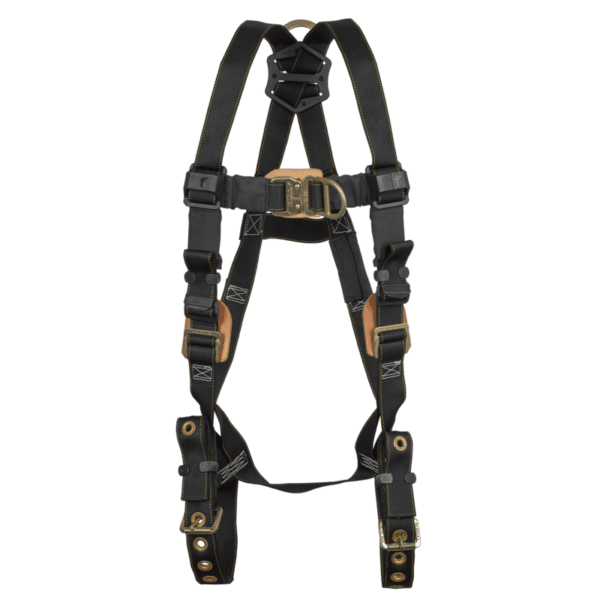Arc Flash Nylon 2D Climbing Non-belted Full Body Harness with Tongue Buckle Legs