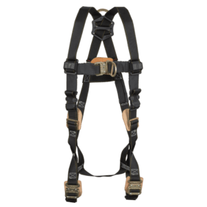 Arc Flash Nylon 2D Climbing Non-belted Full Body Harness, Quick Connect Adjustments