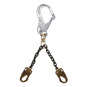 24" Premium Rebar Positioning Assembly with Chain and Aluminum Rebar Hook with Swivel