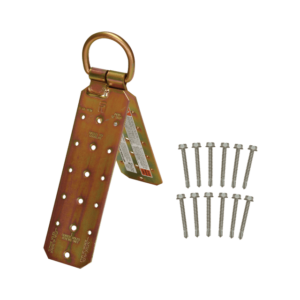 Hinged Reusable Anchor for Steel Deck and Metal Roofing