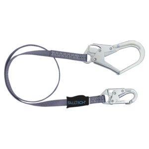 6' Web Restraint Lanyard, Fixed-length with Steel Connectors