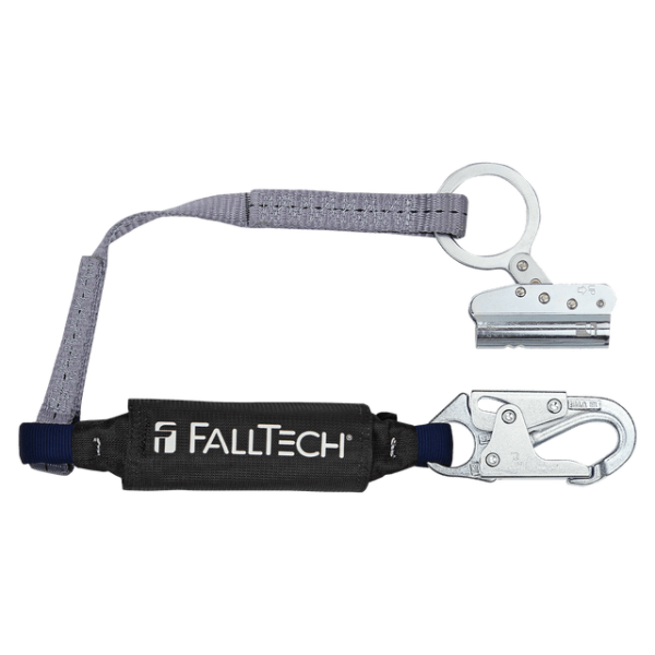 Trailing Rope Adjuster with 3' ViewPack® Energy Absorbing Lanyard