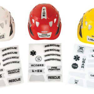 DECAL SET, FIRE RESCUE, KASK