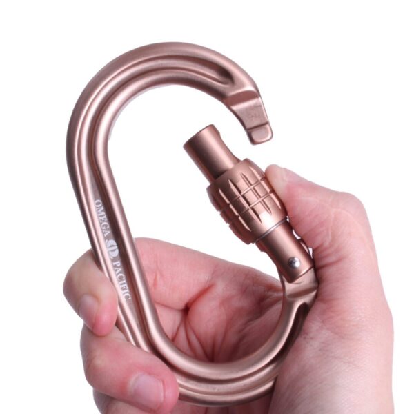 Omega Pacific Raider Carabiner Tactical Oval Screw-Lok - Image 6