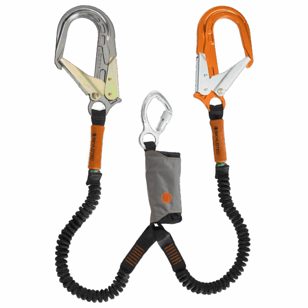 Skylotec Skysafe ProFlex Y Lanyard Aluminum