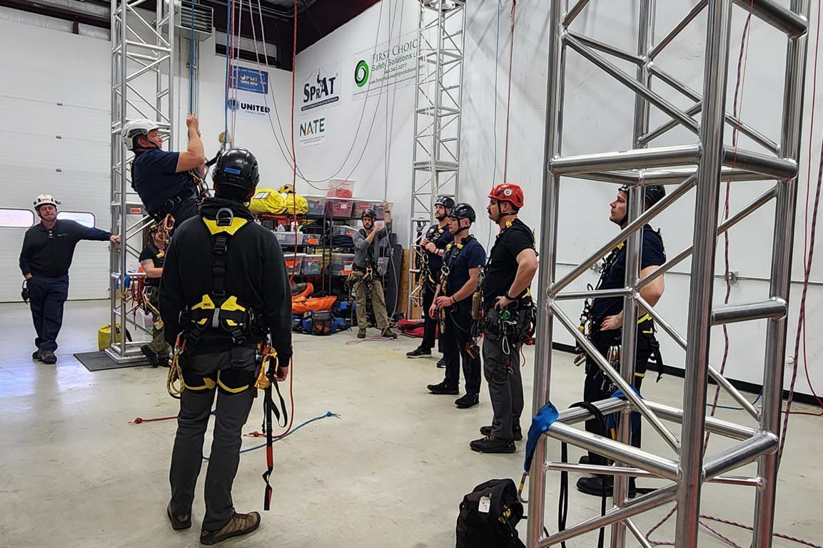 SPRAT Rope Access Certification All Levels - Mystic CT