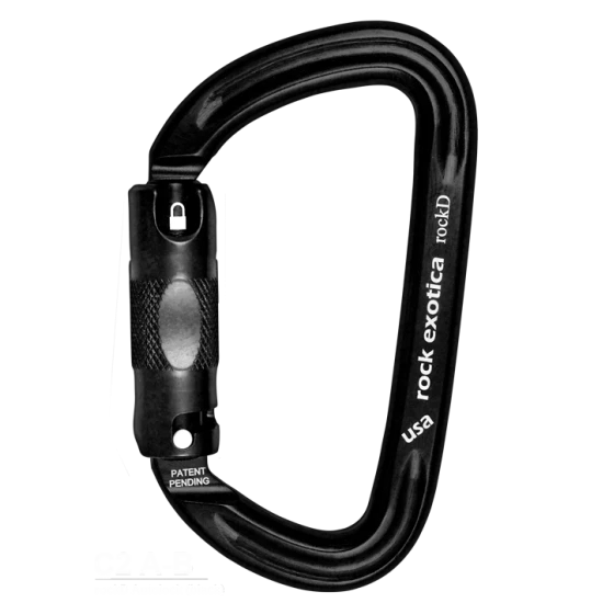 Rock Exotica rockD ANSI LPA Stainless Steel Carabiner - Thumbnail 3