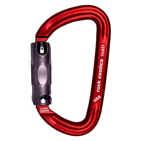 Rock Exotica rockD ANSI LPA Stainless Steel Carabiner