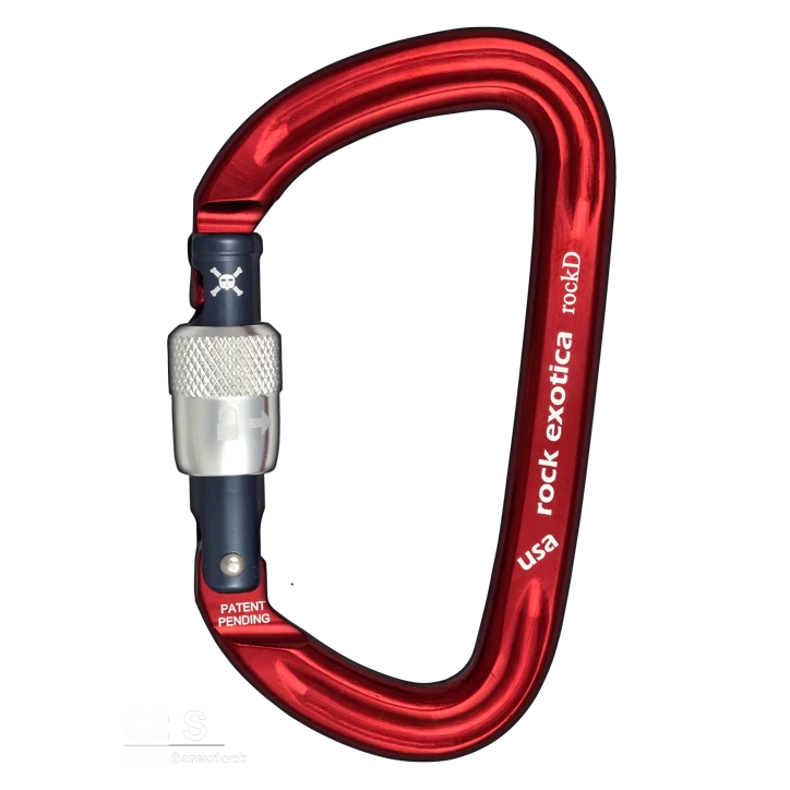 Rock Exotica rockD ANSI LPA Stainless Steel Carabiner - Thumbnail 4