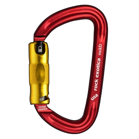 Rock Exotica rockD ANSI LPA Stainless Steel Carabiner - Thumbnail 2